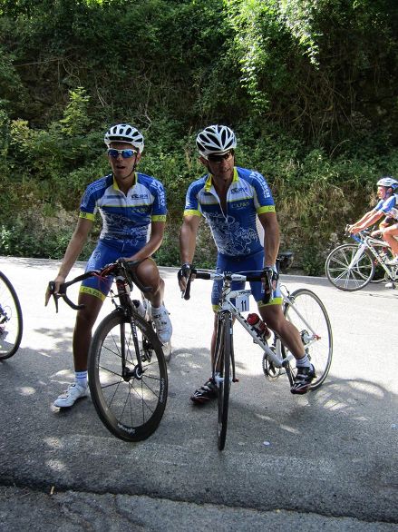 Fabio e Federico alla Partenza